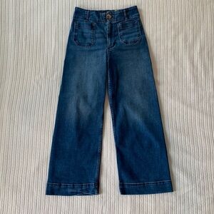 Like New Women’s Maeve by Anthropologie The Colette Denim Cropped Jeans Size 26